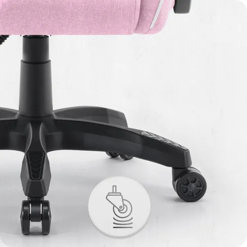 Fotel CABRO C500 Różowo-Biały