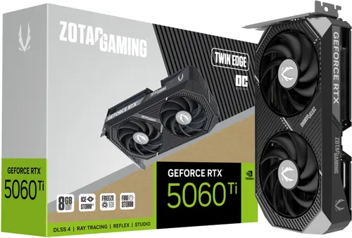 Karta graficzna ZOTAC Gaming GeForce RTX 5060 Ti Twin Edge OC 8GB DLSS 4