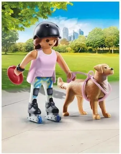 PLAYMOBIL MY LIFE 71739 SKATERKA Z RETRIVEREM zestaw dla dzieci 4+