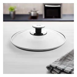 FISSLER 22 cm - pokrywka szklana