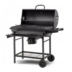 Grill Węglowy BARIL Ogrodowy BECZKA Składane półki POPIELNIK Corciano