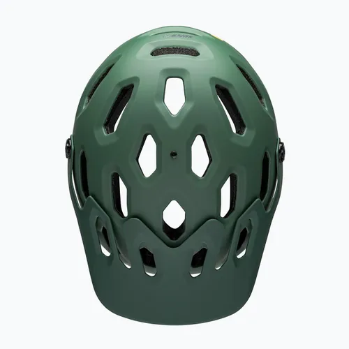 Kask rowerowy Bell Full Face Super 3R MIPS matte dark green/infrared