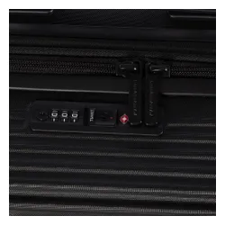 Средний жесткий чемодан Mandarina Duck Tank Case P10fsv23651 Black