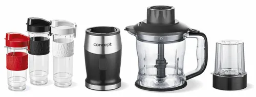 Blender kielichowy CONCEPT SM3390 (Sportowy) + 3 bidony w komplecie