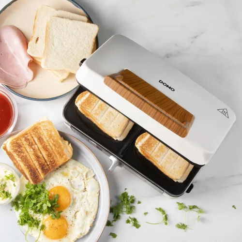 Opiekacz Domo DO9277C Gofry Muszle Panini 1100W