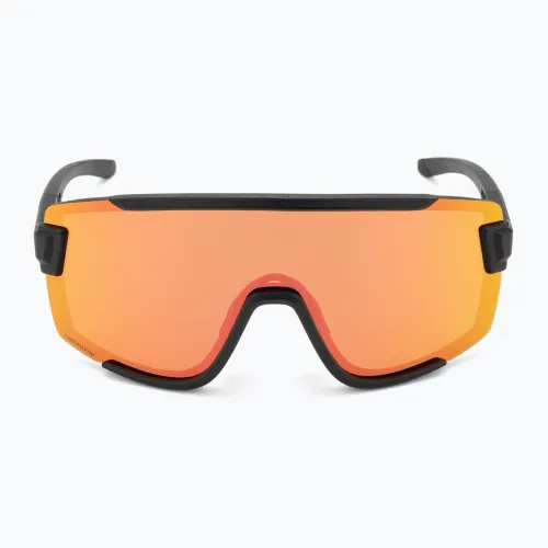 Okulary przeciwsłoneczne Smith Wildcat matte black/chromapop red mirror/clear