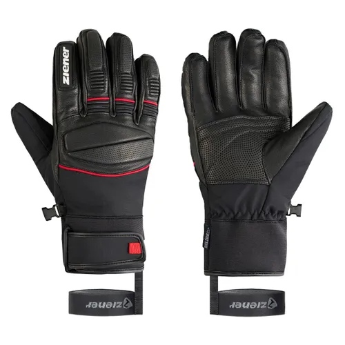 Rękawice narciarskie męskie ZIENER Gomin-Z AS black/red
