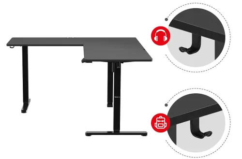 Huzaro Hero 9.5 Black (elektryczna regulacja)