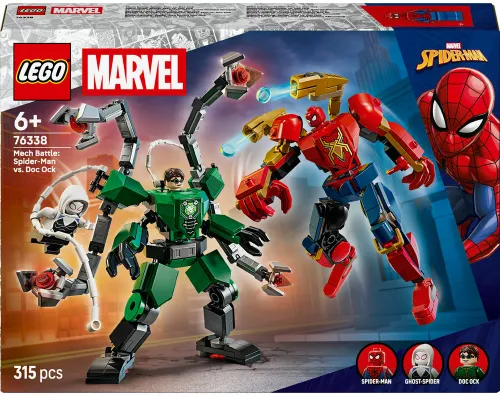 LEGO 76338 Marvel Bitwa mechów: Spider-Man kontra Doc Ock