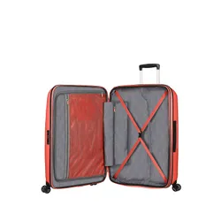 Walizka duża poszerzana American Tourister Bon Air DLX - flash coral