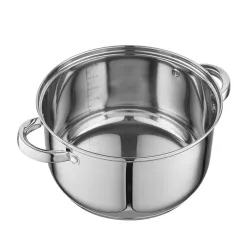 Garnek ze stali nierdzewnej z pokrywką FLORINA CLAUDE 6,1 l