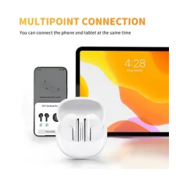 Słuchawki bezprzewodowe QCY AilyBuds Pro+ HT10 Pro, ANC Douszne Bluetooth 5.3 Czarny