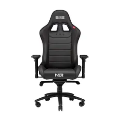 Fotel Next Level Racing NLR-G002 Pro Gaming Chair Leather Edition Gamingowy do 140kg Skóra naturalna Czarny