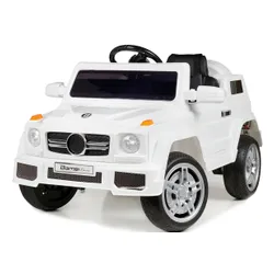 Samochód dla dziecka BAMBI RACER Suv Jeep 1 osobowy Biały