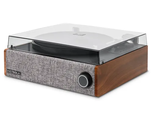 Gramofon Victrola Eastwood LP VTA-78-WLN-INT Manualny Napęd paskowy Bluetooth Orzech
