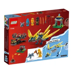 Конструктор LEGO Ninjago 71798 Нья и Арин - битва на спине маленького дракона