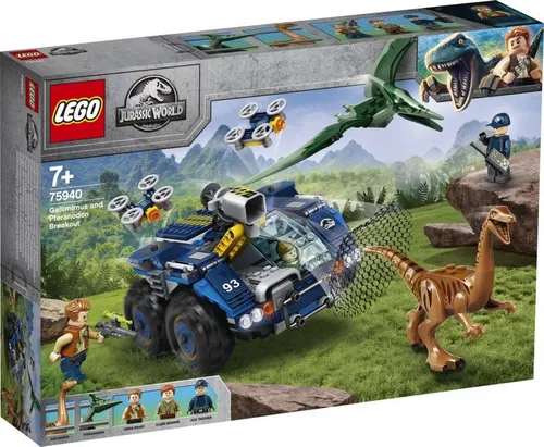 Конструктор Lego Jurassic World галлимим и птеранодон: побег (75940)