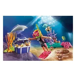 PLAYMOBIL Family Fun 70678 Płetwonurek