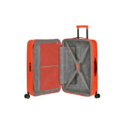 Средний чемодан American Tourister DashPop 67 см - Tangerine Red