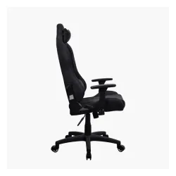 Fotel Arozzi Torretta Soft Fabric Pure Black Gamingowy do 120kg Tkanina Czarny