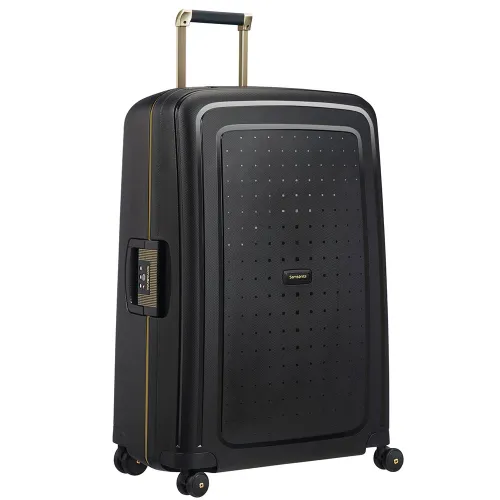 Walizka duża Samsonite S'Cure DLX - black / gold deluscious