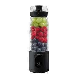 Blender personalny CONCEPT Smoothie FitMaker SM4001 Bezprzewodowy Czarny