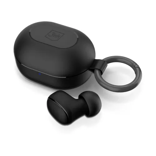 Słuchawki bezprzewodowe 3mk FlowBuds 6.0 Dokanałowe Bluetooth 6.0 Czarny