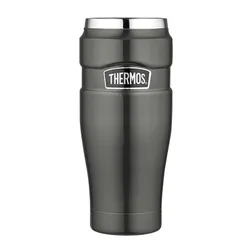 Podróżny kubek termiczny 470 ml Thermos Stainless King - gun metal