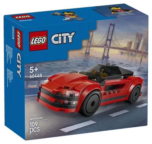 LEGO City Great Vehicles 60448 Czerwony samochód sportowy