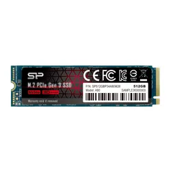 Dysk Silicon Power P34A80 512GB PCIe Gen3x4