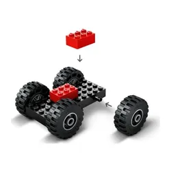 LEGO City Great Vehicles 60450 Żółta ładowarka kołowa