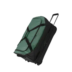 Расширяемая дорожная сумка Travelite Basics 70 cm-black / green