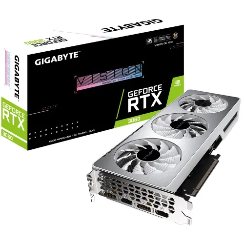 Видеокарта RTX 3060 Vision OC 12GB GDDR6 192bit LHR 2DP / 2HDMI