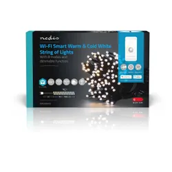 Lampki choinkowe LED NEDIS WIFILX02W100 10 m Sieciowe