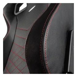 Fotel Noblechairs EPIC Black Red Gamingowy do 120kg Skóra ECO Czarno-czerwony