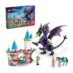 Конструктор LEGO Disney 43240 дьявол как дракон