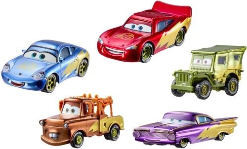 Zestaw pojazdów MATTEL Cars Auta 20-lecie JMJ85 (5 szt.)
