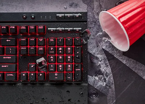 Klawiatura mechaniczna Corsair K68 Red Led - Cherry MX Red