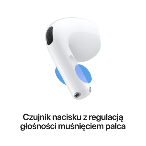 Apple AirPods 5 z Bezprzewodowym Etui Ładującym Douszne Bluetooth 5.3 Funkcje AI Biały