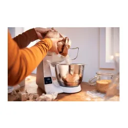 Robot planetarny Bosch MUM5XW40 1000W Maszynka do mielenia Przystawka do lodów Rozdrabniacz Wyciskarka do cytrusów Blender kielichowy
