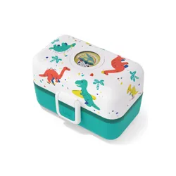Lunchbox dziecięcy do szkoły Monbento MB Tresor - blue / dino