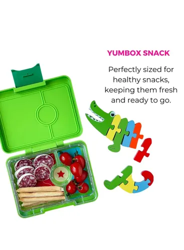 Śniadaniówka / lunchbox dziecięcy Yumbox Snack - surf blue / shark