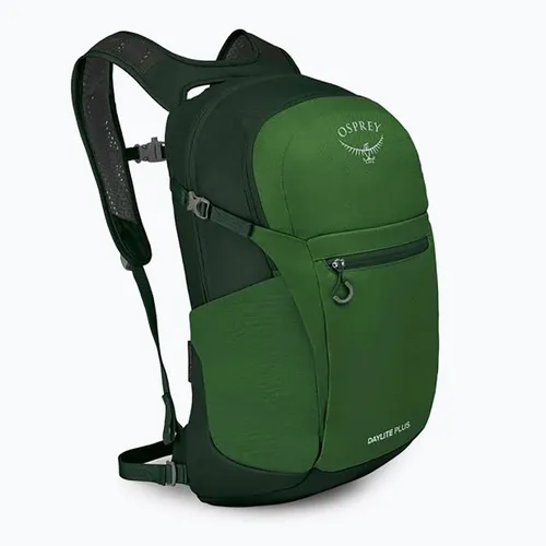 Спортивный рюкзак Osprey Daylite Plus - зеленый пояс / зеленый козырек