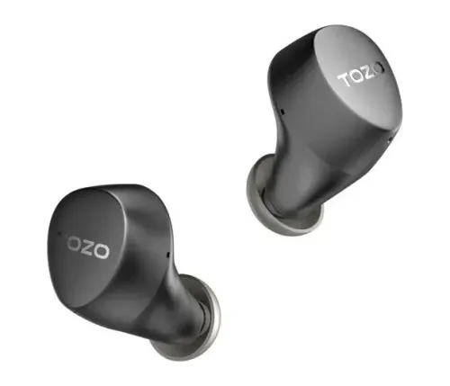 Słuchawki bezprzewodowe Tozo Agile Dots Dokanałowe Bluetooth 5.3 Czarny
