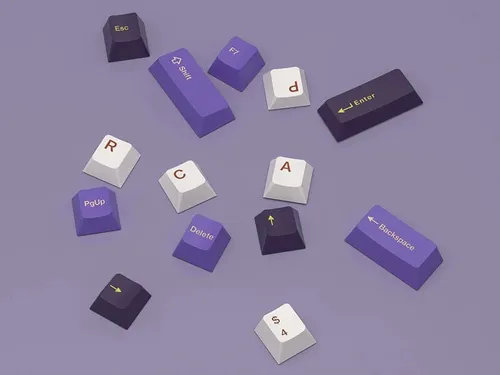 Klawiatura ROYAL KLUDGE R75 Blackberry Mousse K Silver Switch