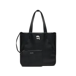 Сумка KARL LAGERFELD 236w3073 Black / Beige A917