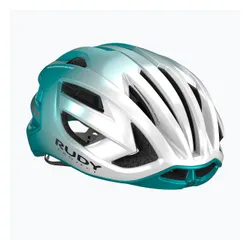 Kask rowerowy Rudy Project Egos pearl/emerald metal matte