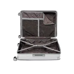 Walizka duża Puccini Dallas - srebrny