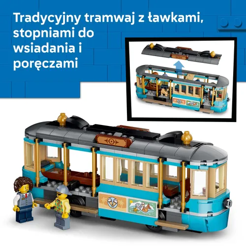 LEGO City 60506 Tramwaj przy plaży, zestaw klocków 7+