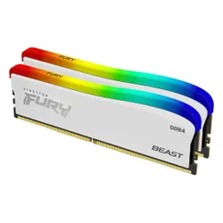 Pamięć RAM Kingston FURY Beast RGB Special Edition 16GB (2 x 8GB) 3200 CL16 (biały)